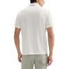 image:imageTheory Mens Noran Polo in Jersey LyocellWinter Ivory