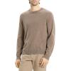 image:imageTheory Mens Hilles Crew Neck Sweater in CashmereDark Feather Melange