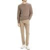 image:imageTheory Mens Hilles Crew Neck Sweater in CashmereDark Feather Melange
