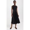 image:imageTheory Womens Crew Sleeveless Pleated DressBlack