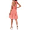 image:imageTheory Womens Halter Tier Mini DressPink Coral