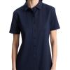 image:imageTheory Womens Pique Shirt DressNocturne Navy