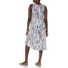 image:imageTheory Womens Sleeveless Silk Alderdale Sheath DressIvoryNavy