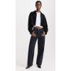 image:imageTheory Womens Aline Zip Velvet JacketBlack