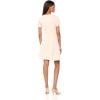 image:imageTheory Womens Short Sleeve Modern Seamed ShiftSheer Pink