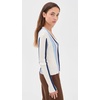 image:imageTheory Womens Ribbed CardiganIvory MultiChk