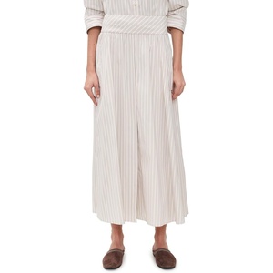 image:imageTheory Womens ALine Stripe SkirtSand Multi