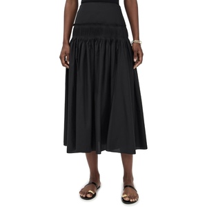 image:imageTheory Womens Accordion Yoke SkirtBlack