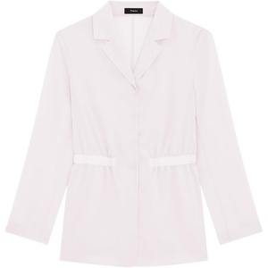 image:imageTheory Womens Cinch Waist Jacket Off White