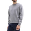 image:imageTheory Mens Relax Crewneck Long Sleeve in Light Bilen Melange Grey Medium