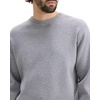 image:imageTheory Mens Relax Crewneck Long Sleeve in Light Bilen Melange Grey Medium