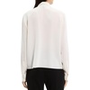 image:imageTheory Womens Silk Tie Neck BlouseOffwhite