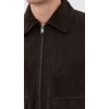 image:imageTheory Mens Aviator Jacket in Reece SuedeBrownwood
